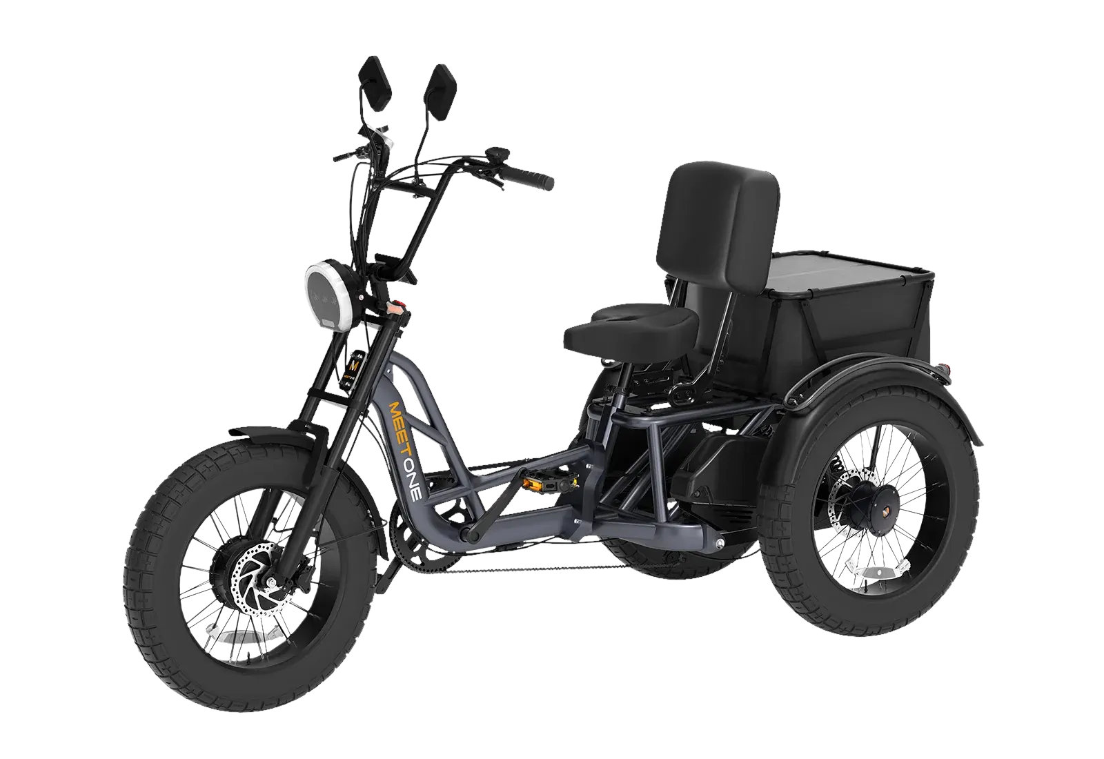 Meet One Tour Dual Motor Dual Battery Electric Trike