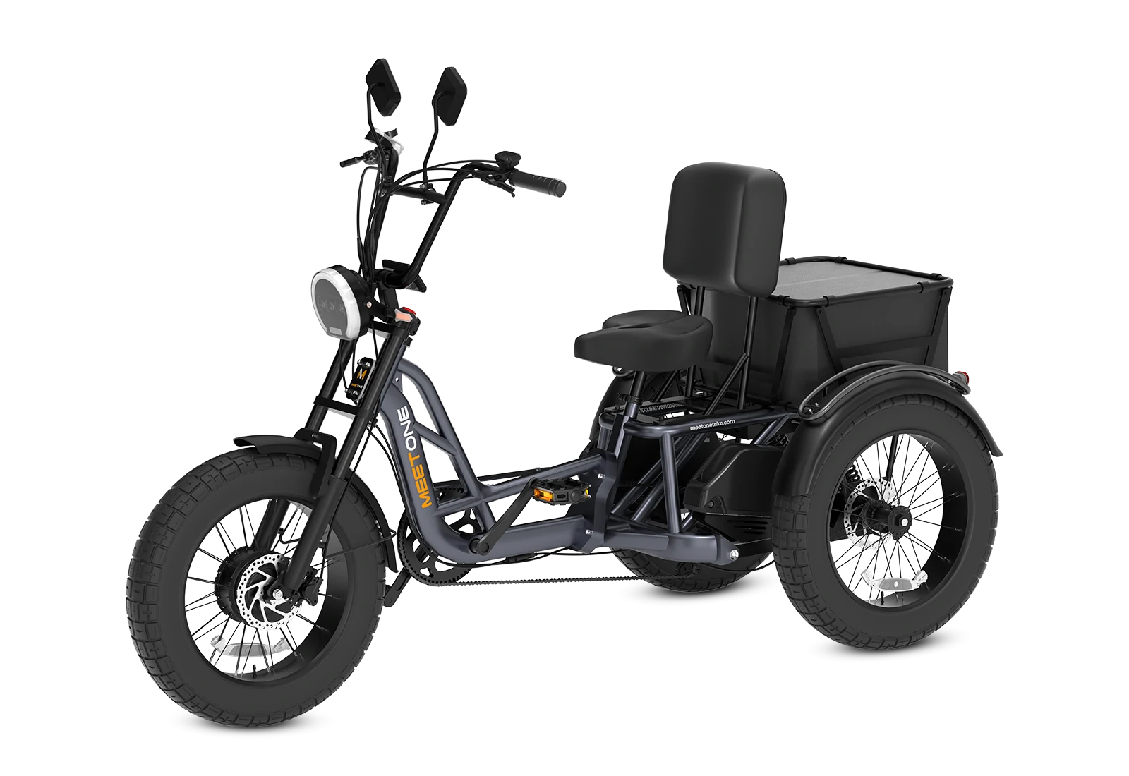 Meet One Tour Dual Motor Dual Battery Electric Trike