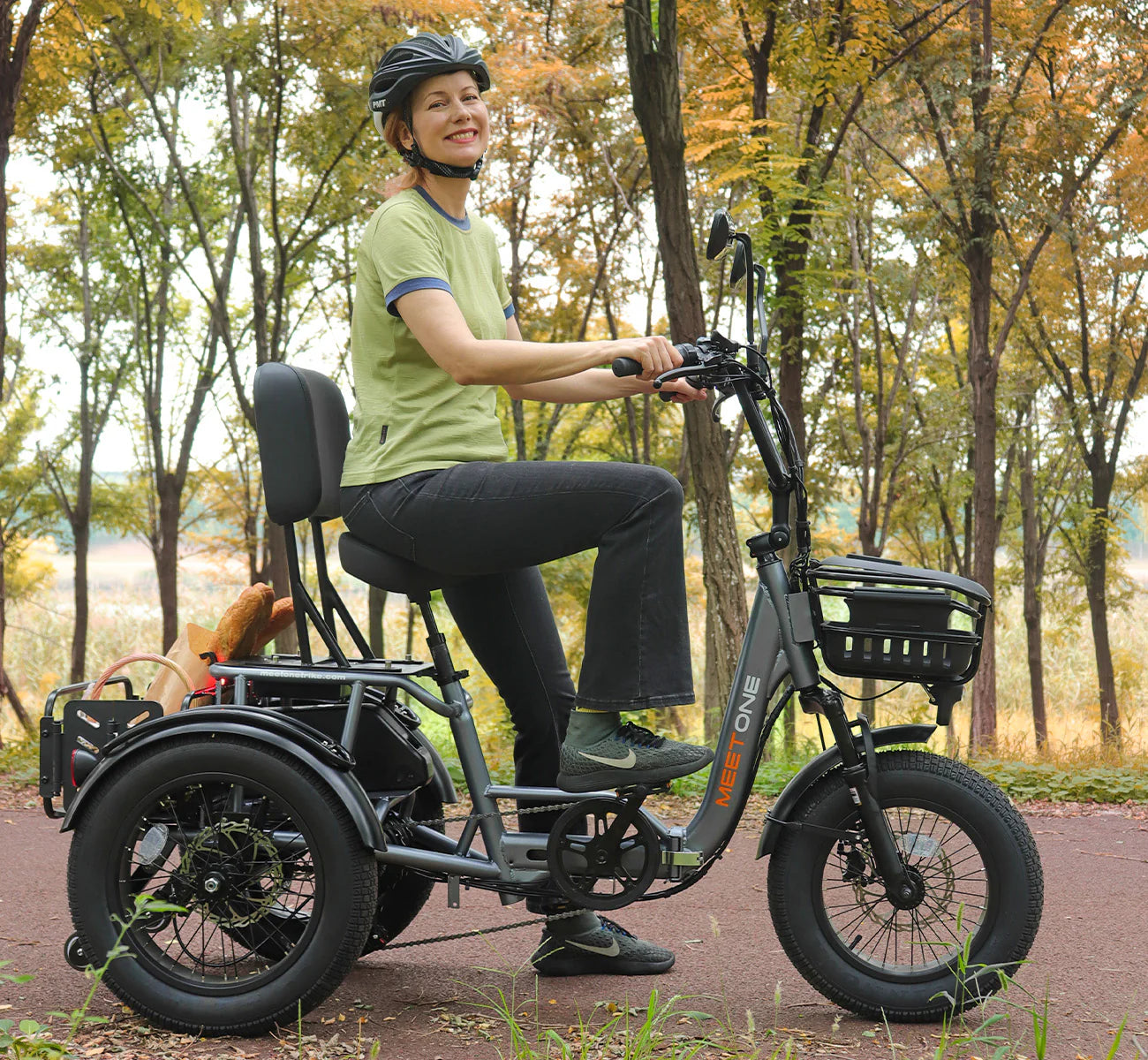 Meet One Breeze Pro Fat Tire Electric Trike